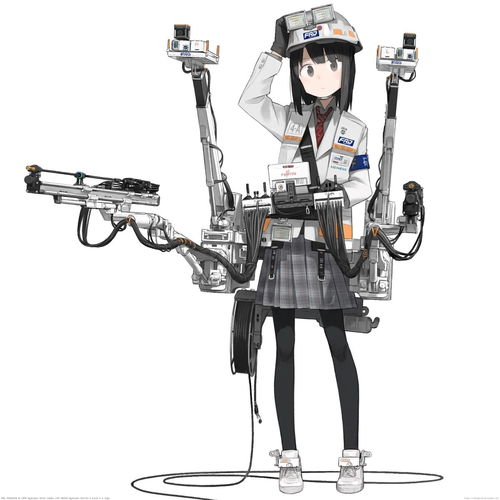 畫師推薦系列 機械x萌妹 真香