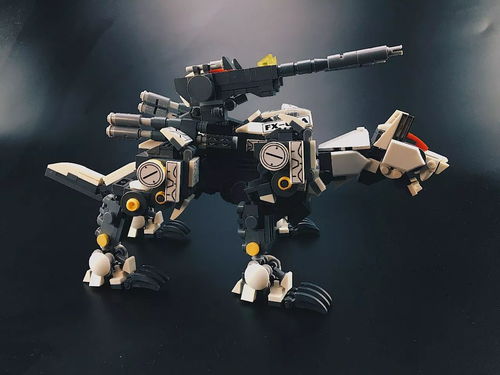 鳥叔原創(chuàng)作品 索斯機(jī)械獸系列之機(jī)動奔狼